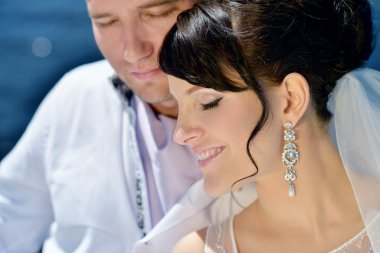 Güzellik gelinle damat