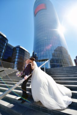 Güzellik gelinle damat