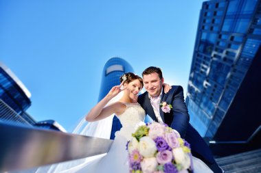 Güzellik gelinle damat