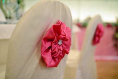 Restoranda düğün dekorasyonu 