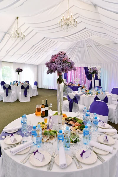 Hermoso restaurante de boda — Foto de Stock