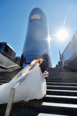 Güzellik gelinle damat