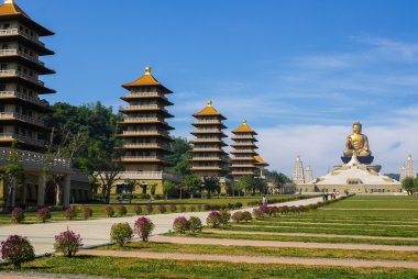 Kaohsiung, Tayvan Guang Fuoshan Buda heykeli
