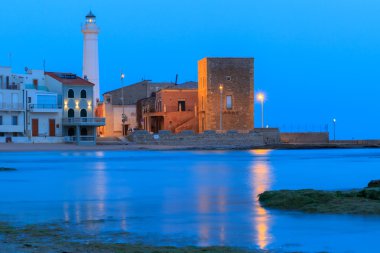 Punta Secca Beach - Punta, yer çekimi Montalbano alacakaranlık