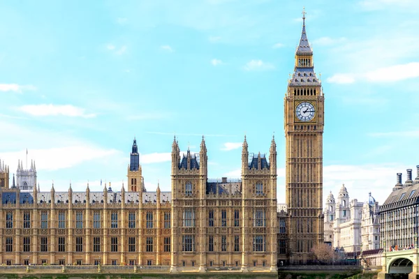 大议会和众议院，伦敦，英国 — 图库照片