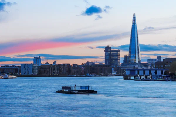 Cityscape di Londra durante il tramonto — Foto Stock