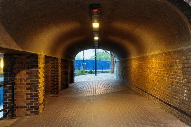 Underground Brick Tunnel clipart