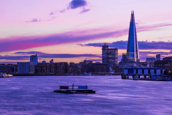 Cityscape di Londra durante il tramonto — Foto Stock