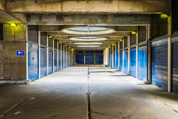 Industrial Look Pedestrian Underpass