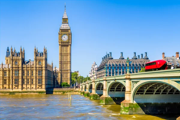 Big ben ve evin Londra Parlamentosu'nun