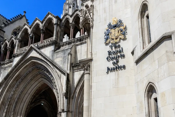 Tribunales reales de justicia en Londres — Foto de Stock