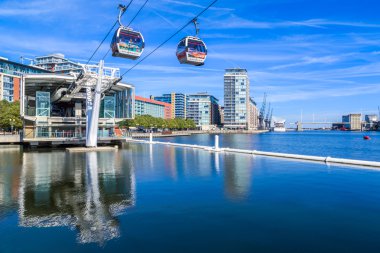 Emirates hava hattı veya Thames teleferik