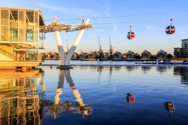 Emirates hava hattı veya Thames teleferik