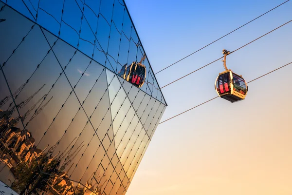 Londra'da Thames teleferik