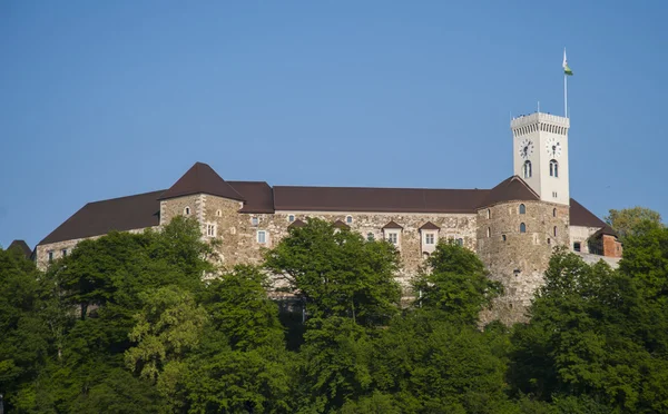 Люблянский замок, Словения — стоковое фото