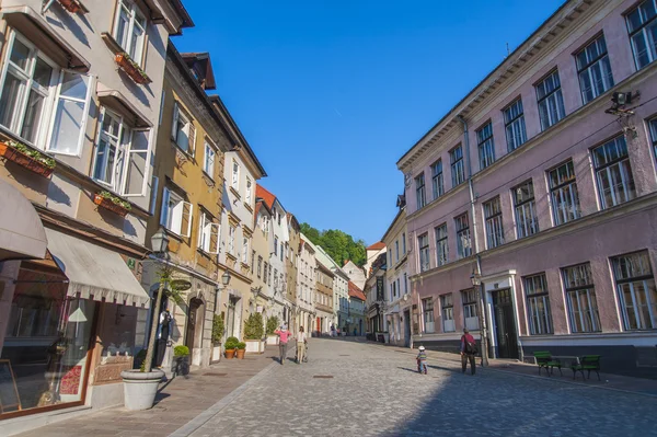 Huvudstad i Slovenien, Ljubljana. Centraleuropa — Stockfoto