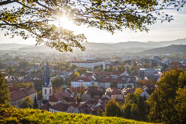 Kasteel van Ljubljana, Slovenië — Stockfoto