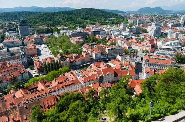 Kasteel van Ljubljana, Slovenië — Stockfoto