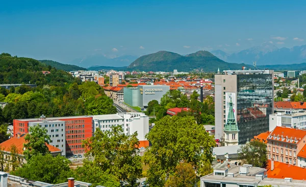 Ljubljana, huvudstad i Slovenien — Stockfoto