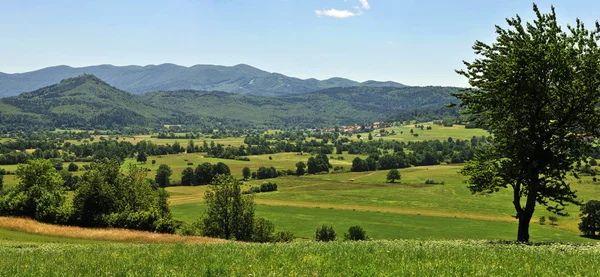 Rovte village, Slowenien — Stockfoto