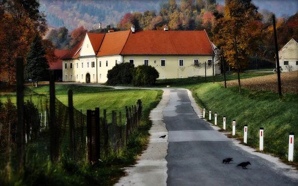 Kalvarija escadaria, Maribor, Eslovénia — Fotografia de Stock