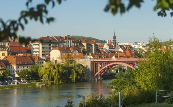 Ciudad del Maribor, Eslovenia — Foto de Stock