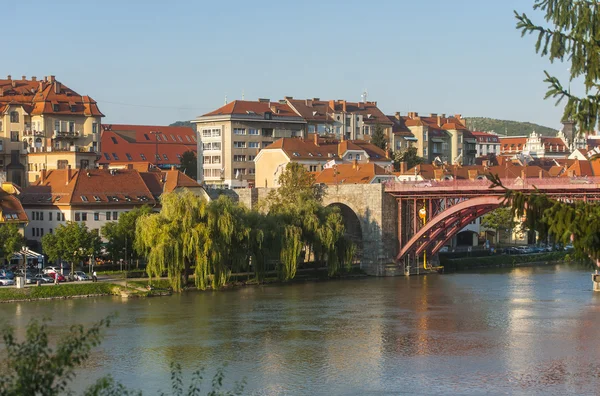 Ciudad del Maribor, Eslovenia — Foto de Stock