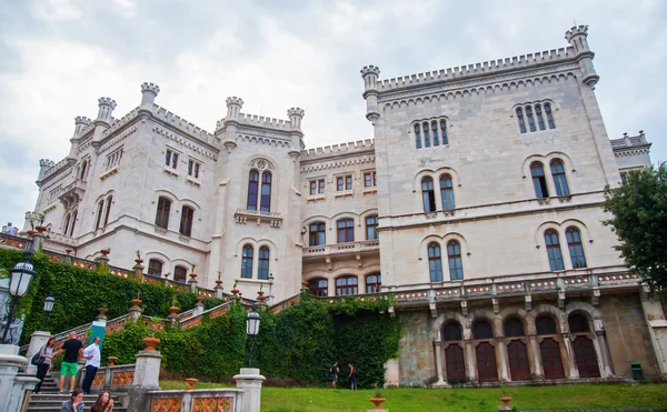 Castillo de Miramare, Trieste, Italia . — Foto de Stock
