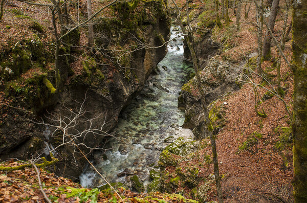 Mostnica gorge, Bohinj, Slovenia