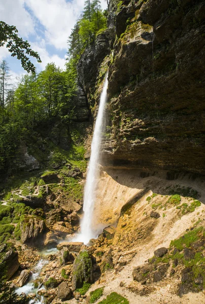 Cascada de Pericnik, Eslovenia — Foto de Stock