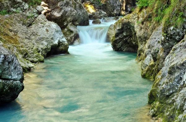 Barranco de Tolmin, naturaleza, Eslovenia — Foto de Stock