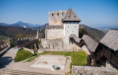 Celje castle, Slovenia clipart
