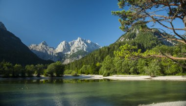 Jasna Gölü, Kranjska gora, Slovenya
