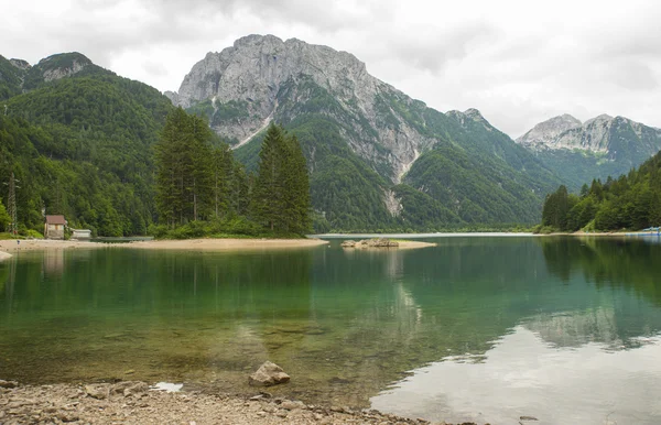 Lago del Predil, Predil lake, Italy — 图库照片