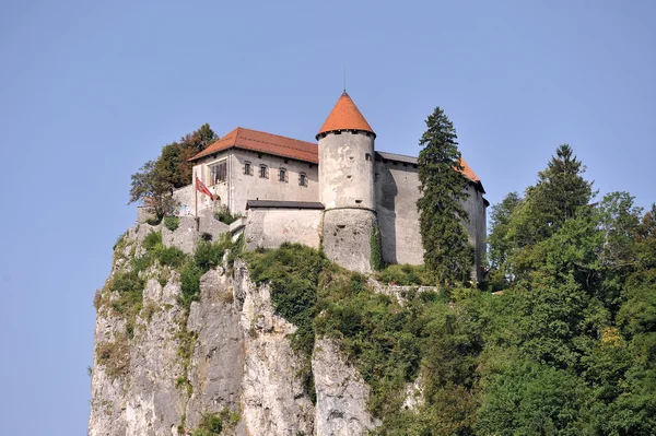 Замок місто Блед, Словенія — стокове фото
