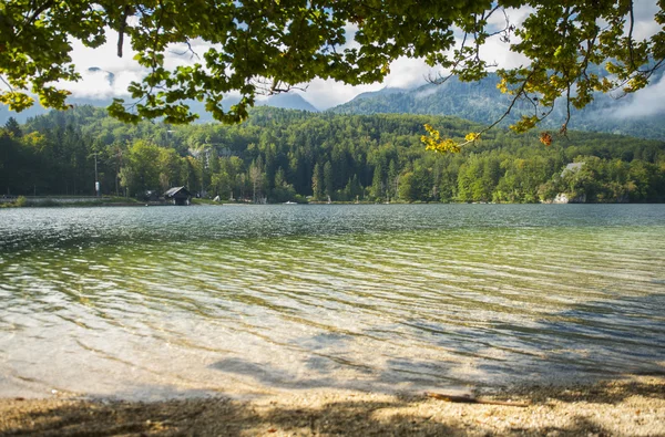 Lago Bohinj, Eslovénia — Fotografia de Stock