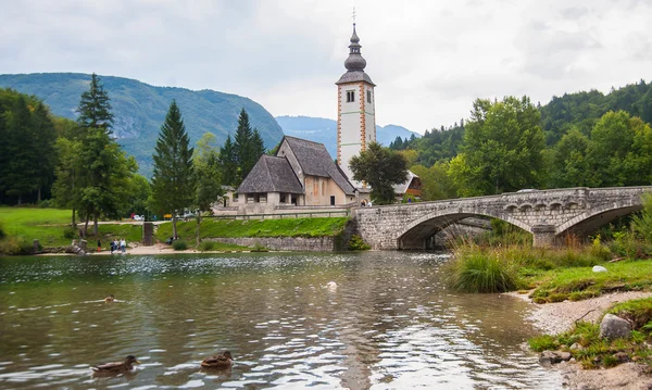 Bohinj 마을, 슬로베니아 — 스톡 사진