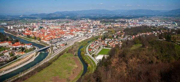 Ciudad de Celje, Eslovenia — Foto de Stock