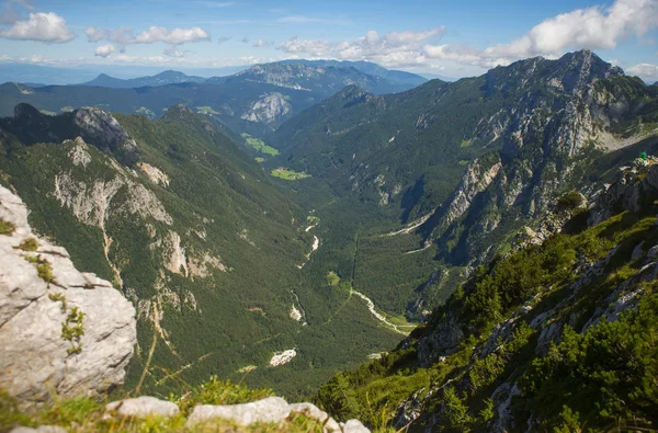 Αλλαγή κοιλάδα, Σλοβενία — Φωτογραφία Αρχείου