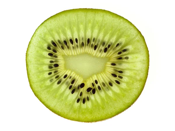 Kiwi sobre fondo blanco — Foto de Stock