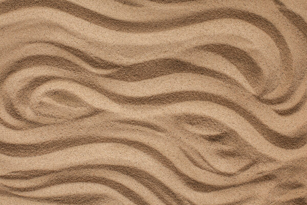 texture of dry sea sand