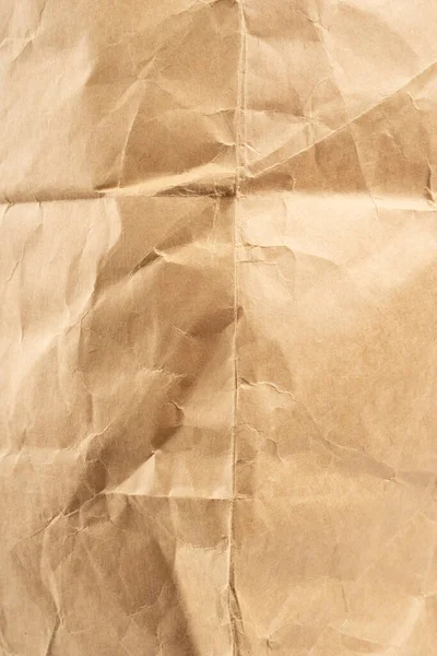 종이접기 마분지로 크럼프 재활용 베이지 브라운의 — 스톡 사진
