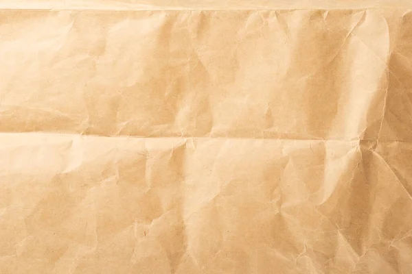 Papier Rękodzielniczy Zgnieciony Brązowy Papier Tekturowy Tekstury Stare Pogniecione Papierowe — Zdjęcie stockowe