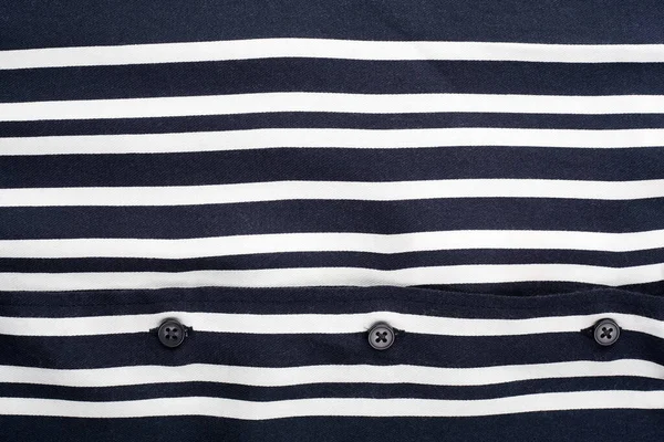 Proužkovaná Košile Krátkými Rukávy Textura Tkaniny — Stock fotografie