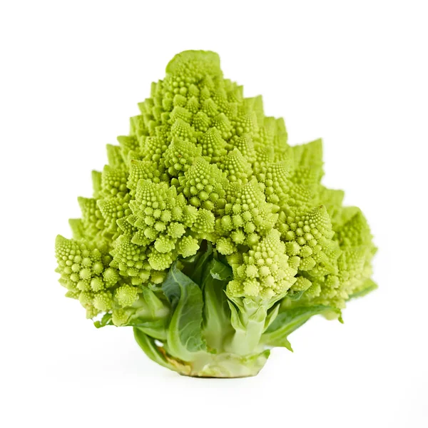 Textur Färsk Romanesco Broccoli Kål Naturlig Mat Bakgrund Romanesco Kål — Stockfoto