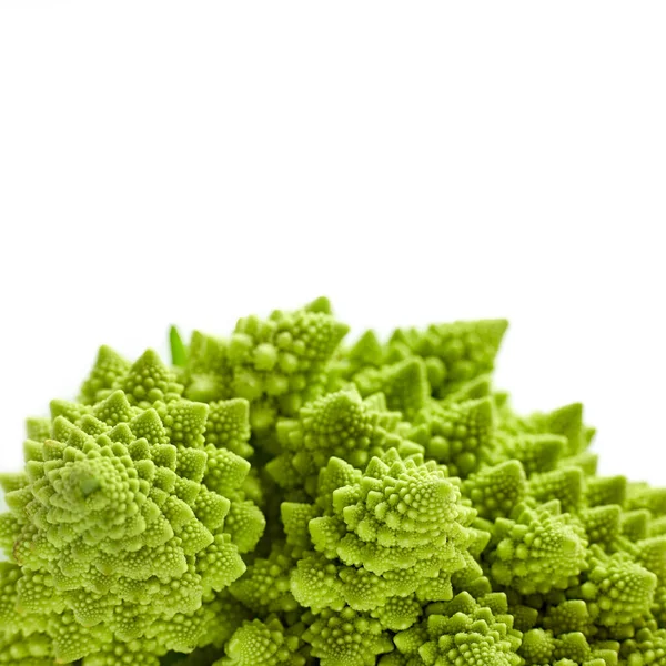 Textuur Van Verse Romaanse Broccoli Kool Natuurlijke Voedsel Achtergrond Romanesco — Stockfoto