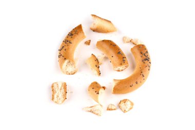 Kraker. Atıştırmalık Çay için tatlı kuru bisküvi.. 