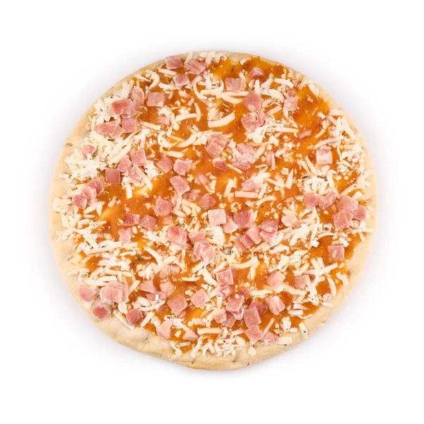 Frozen Pizza Fast Food Italian Dish — Stock Photo, Image