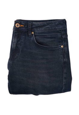 Beyaz arka planda kot pantolon desenli mavi kot pantolonların çeşitli tonlarında. Tasarım için Denim arkaplan dokusu. Kumaş kumaş. Arkaplan olarak kullanılabilen mavi kot.