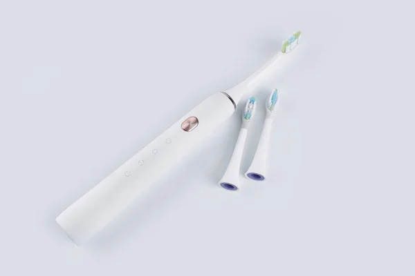 Smart Electric Toothbrush Modern Technology Health Healthy Teeth Dentistry Concept — Stock Photo, Image